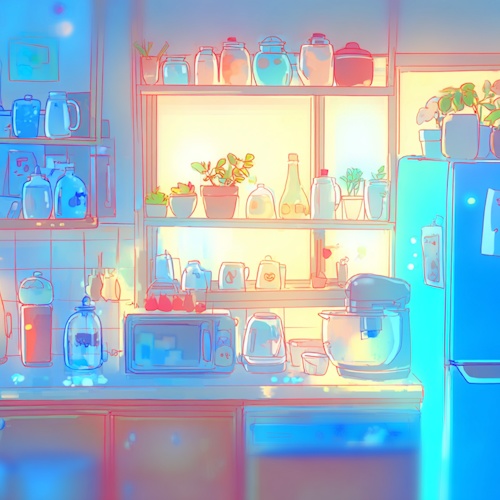 【フリーBGM】夜更けのキッチン – Late-Night Kitchen