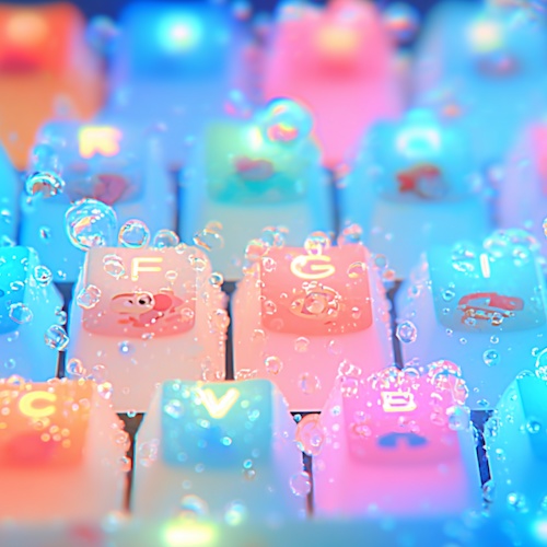 【フリーBGM】雨音とキーボード - Raindrops & Keystrokes