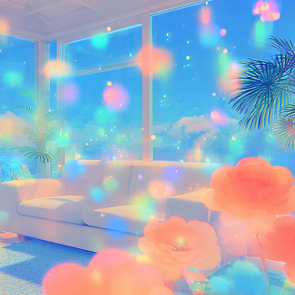 バラ色のサンルーム - Rosy Sunroom