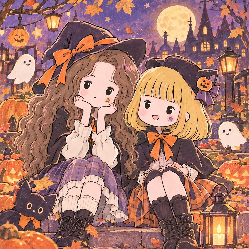 【フリーBGM】ふたりなら平気！ハッピーハロウィン