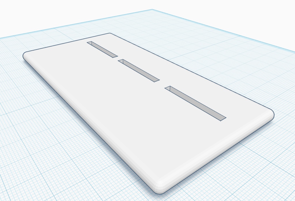 アクスタスタンド 3連タイプ（STLデータ）