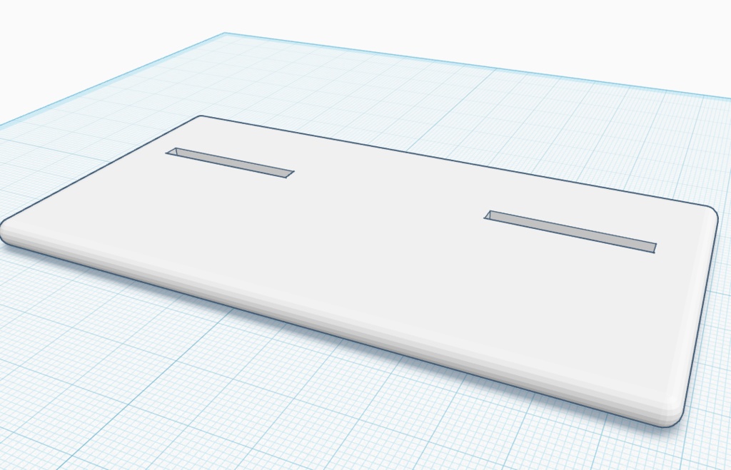 アクスタスタンド 2連タイプ（STLデータ）