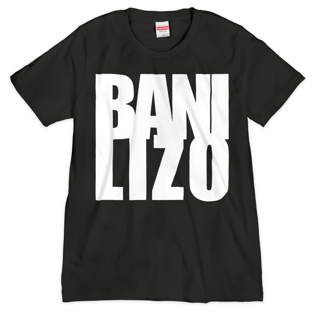 バニリゾTシャツ(BLK)