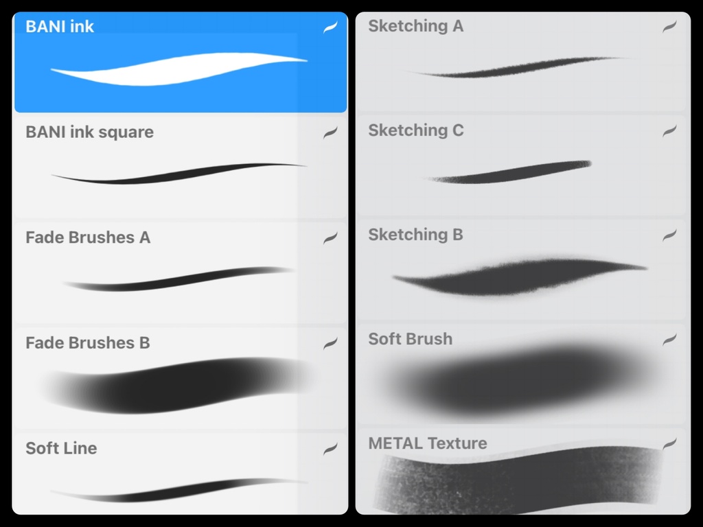 BANI Brushes ばにブラシ