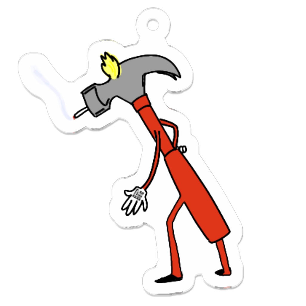 ハンマーくんアクキ