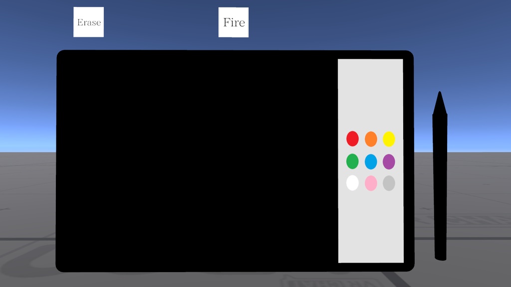 お絵描き花火【VRChatワールドギミック】