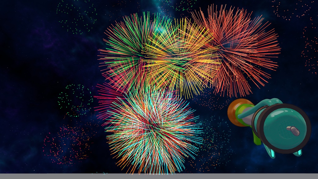 花火ランチャー【VRChatワールドギミック】