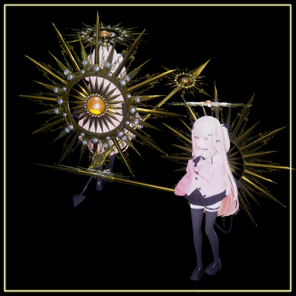 【VRChat想定・MA対応】Solaris Regalia