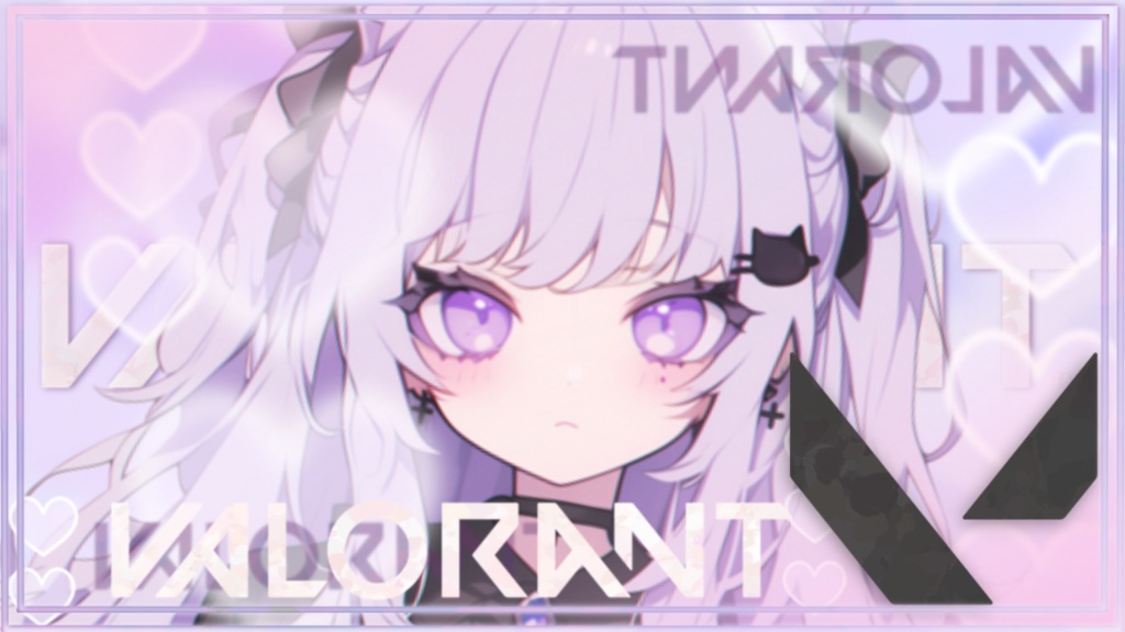【Vtuber素材】VALORANT / サムネ素材 / VtuberAssets