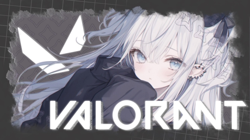 【Vtuber素材】VALORANT / サムネ素材 / VtuberAssets