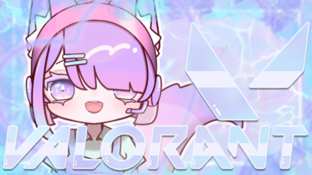 【Vtuber素材】FPS配信向け!サムネ素材