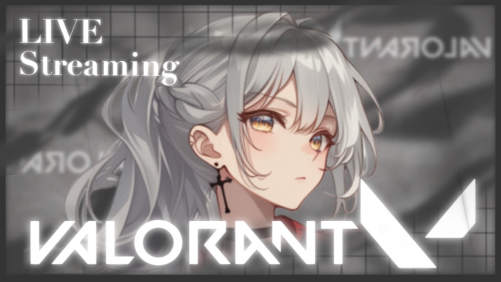 【Vtuber素材】VALORANT / サムネ素材 / VtuberAssets