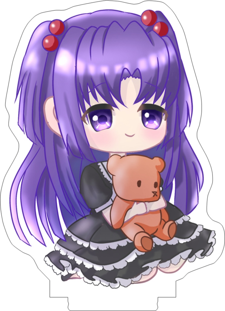 CLANNAD  一ノ瀬ことみ　ミニアクリルスタンド