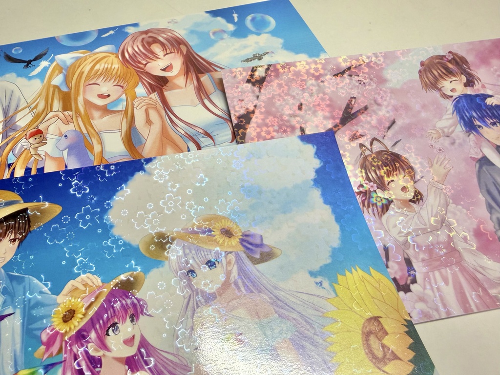 AIR CLANNAD サマポケ　ポストカード3枚セット