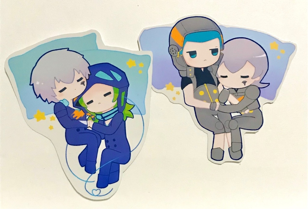 DDS+QDS すこやかサフゲイシールセット