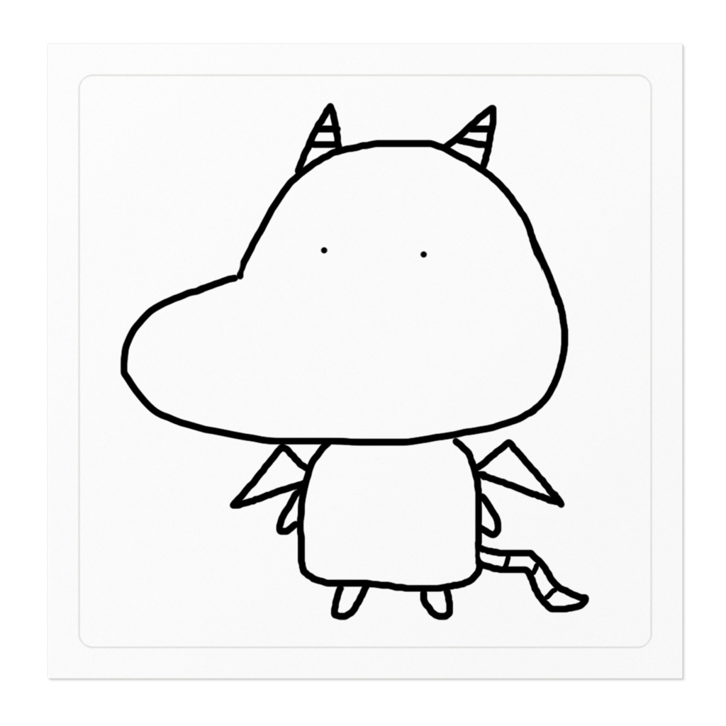 どらごんのステッカー!