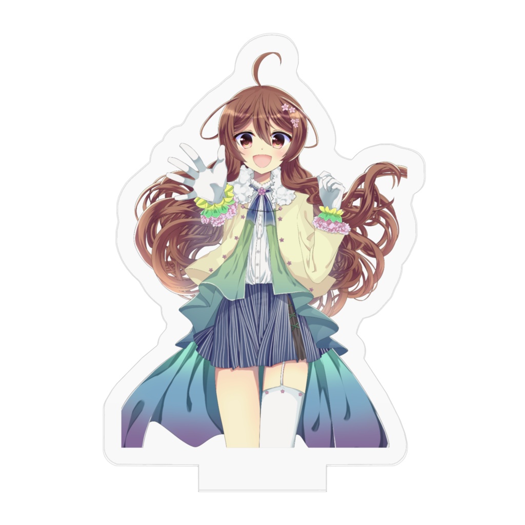 しらかばるなこ 50mm アクリルフィギュア (Aster Luster ver)