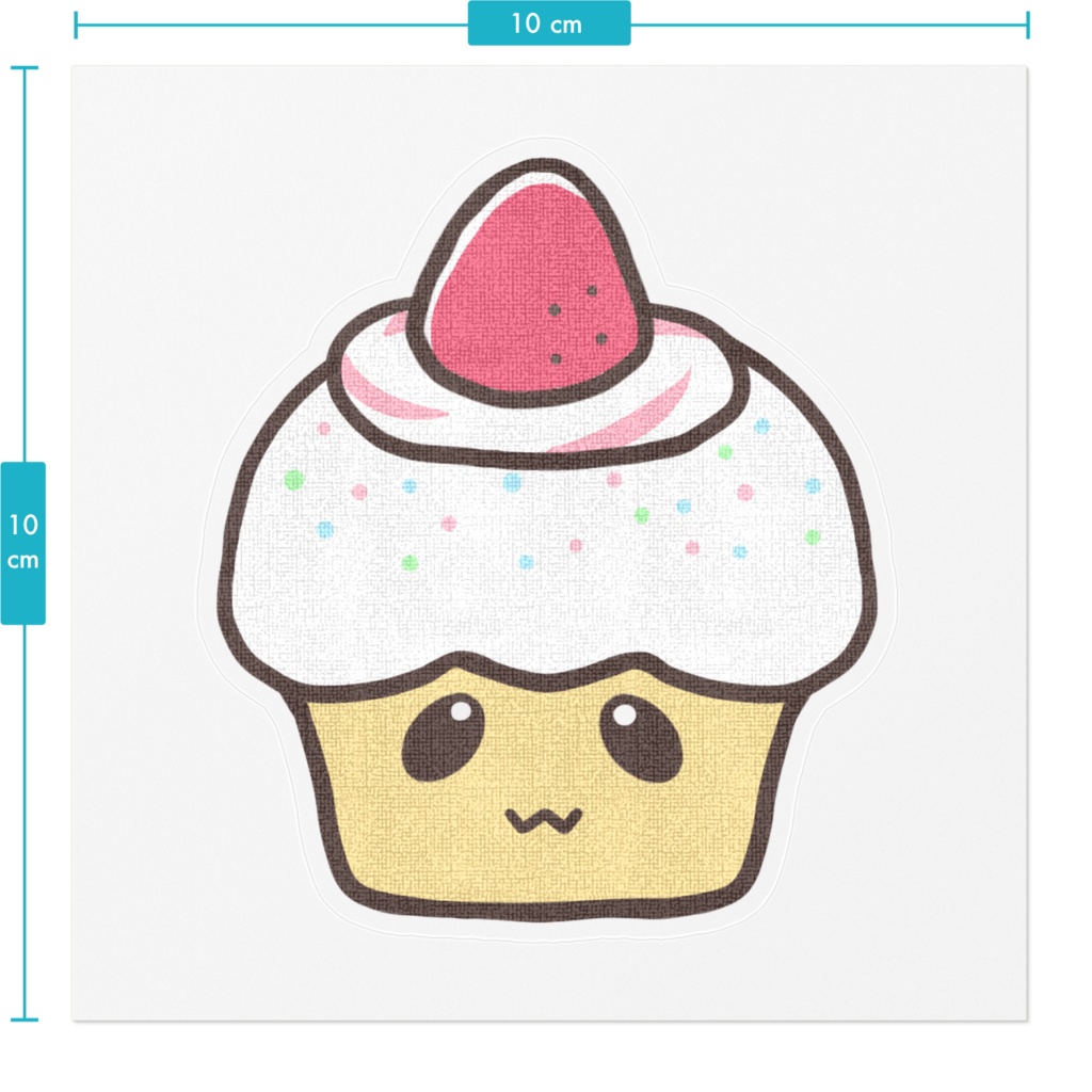 Dolce クリアステッカー (100mm)