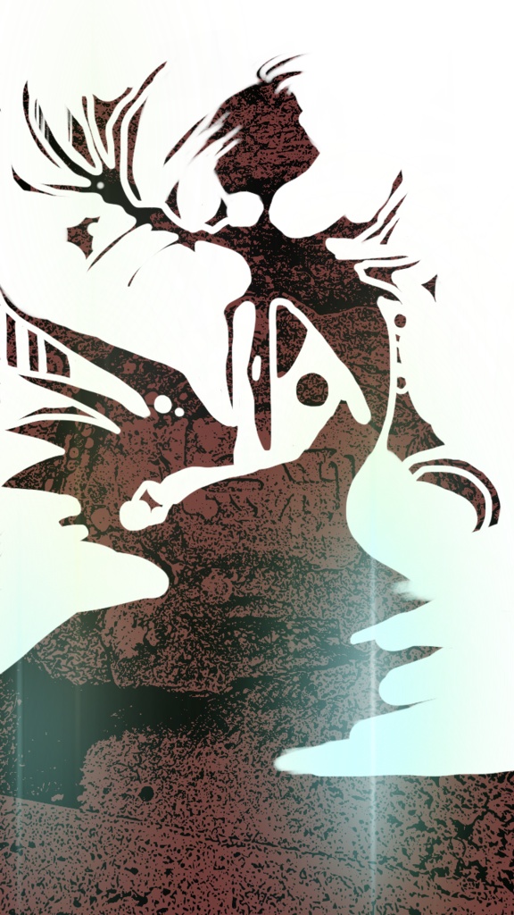 画像素材:庚申塔【TRPGや動画などに】