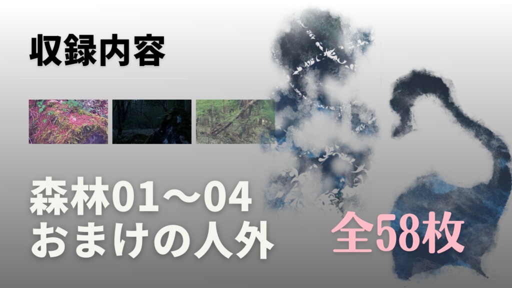 画像素材:森林セット【TRPGや動画などに】