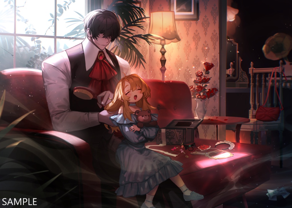 【再販】屍体人形と少女 ストーリーイラストブック