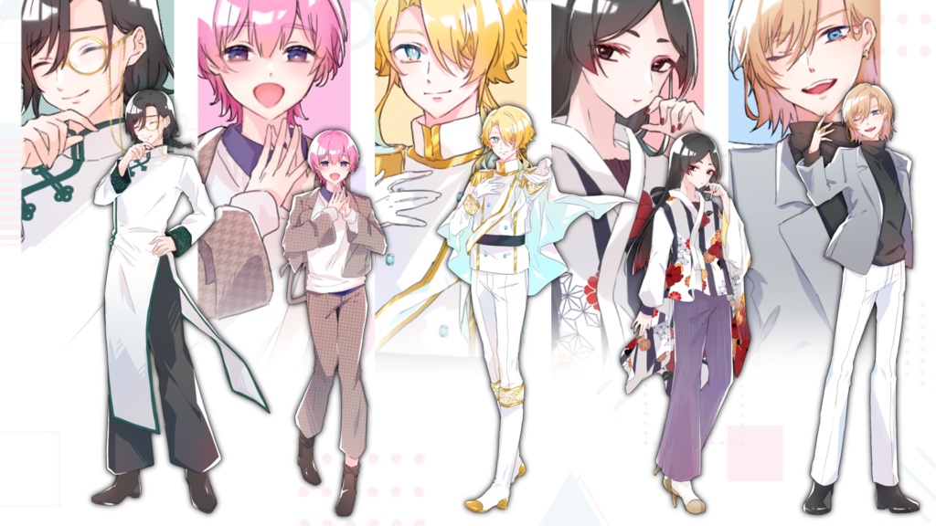 【立ち絵素材】詰め合わせ GOLD