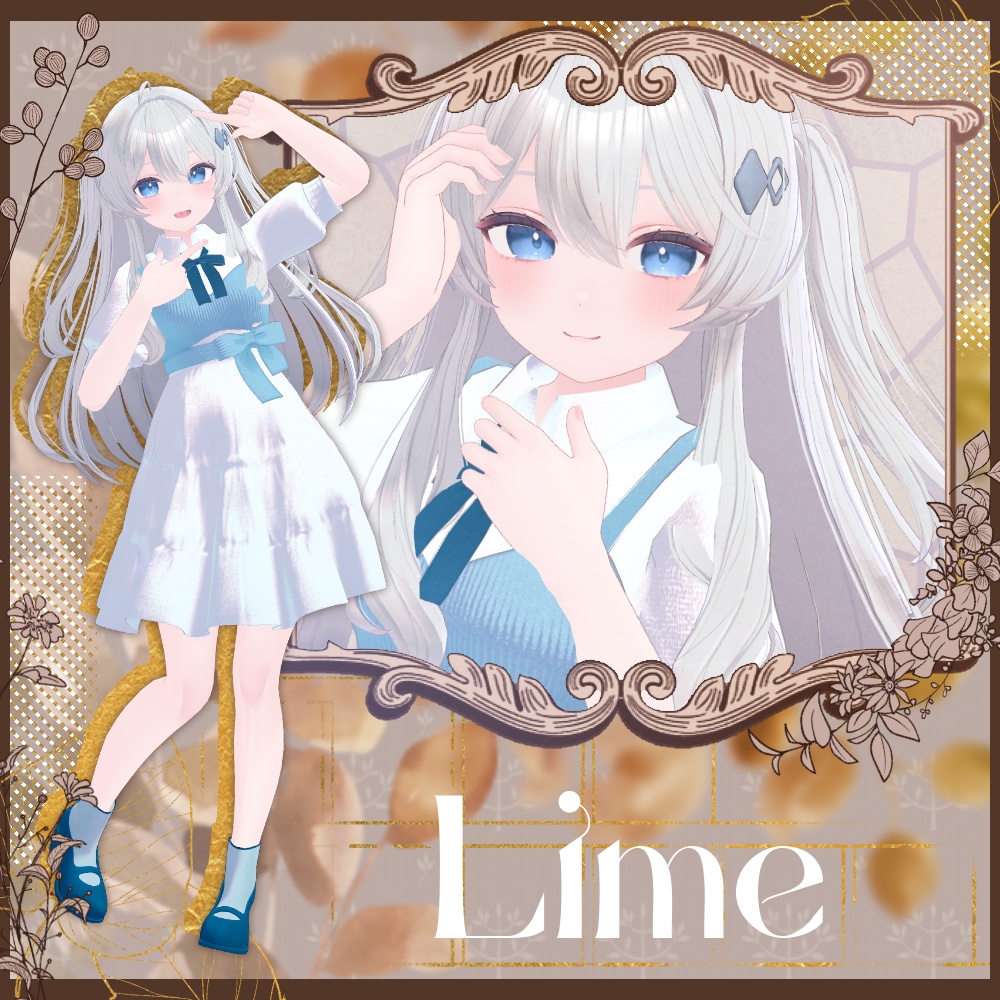 【5アバター対応】Komorebi Paper Plane|VRChat / PB対応