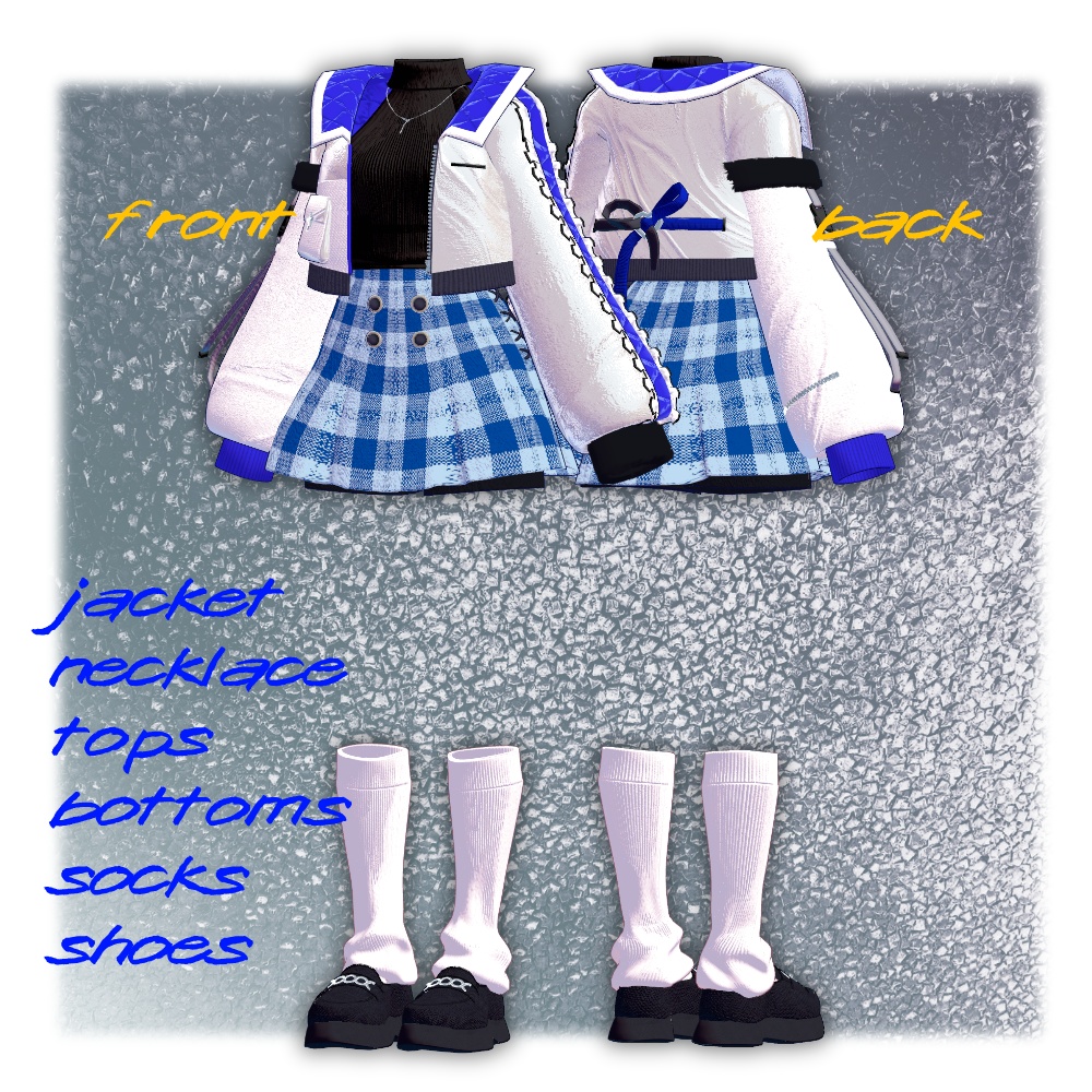 【8アバター対応】ShootingSugarStar☆|VRChat / PB対応