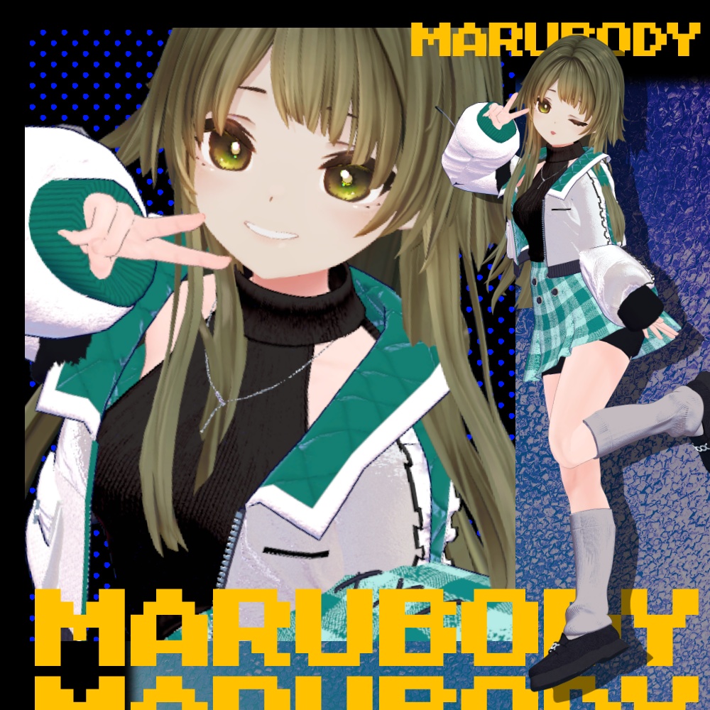 【8アバター対応】ShootingSugarStar☆|VRChat / PB対応