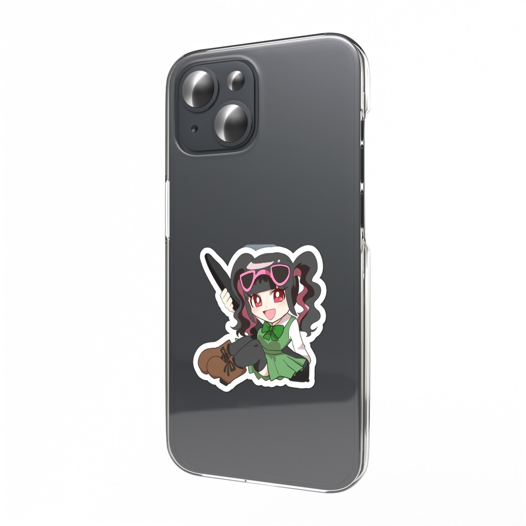 貴津部桃公式スマホステッカー