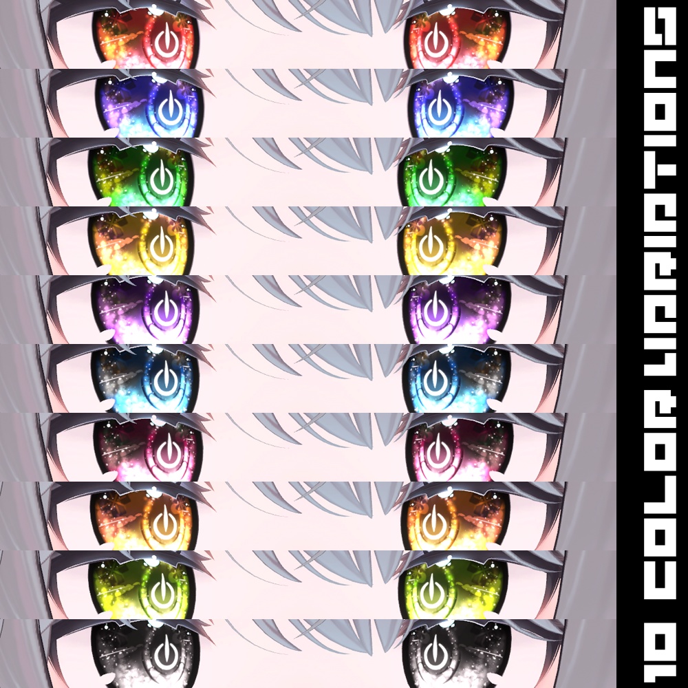 【9avatar対応】🎮Controller Eye texture🎮