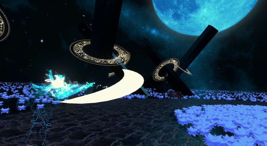 【Unity/VRChat】アニメ風飛ぶ斬撃ギミック,エフェクト&オリジナルシェーダー2種【particle】