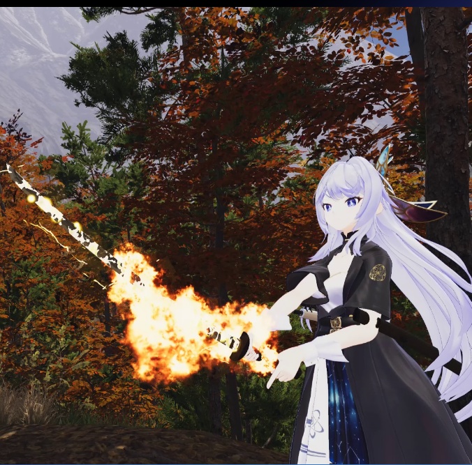 【MA対応】新版アニメ風飛ぶ斬撃 & 巨大出刃包丁ギミック(VRChat想定)