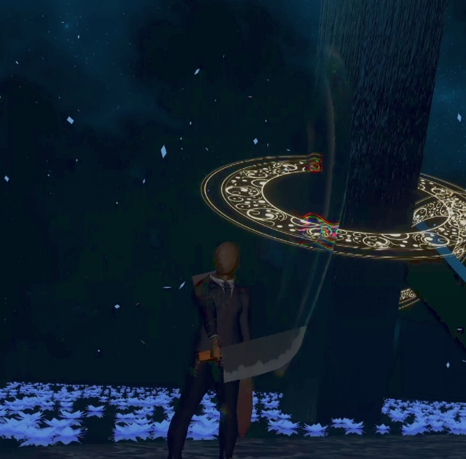 【MA対応】新版アニメ風飛ぶ斬撃 & 巨大出刃包丁ギミック(VRChat想定)