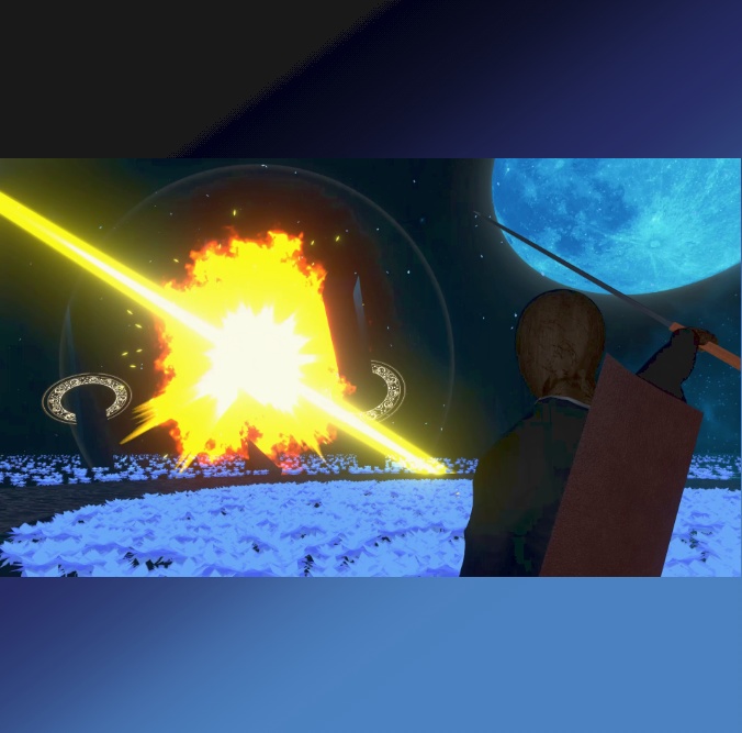 【MA対応】新版アニメ風飛ぶ斬撃 & 巨大出刃包丁ギミック(VRChat想定)