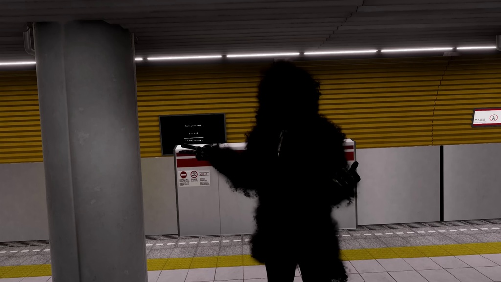 【MA対応】ジェスチャー着脱ギミック付き!黒炎パーティクル装飾衣装FlameCoat