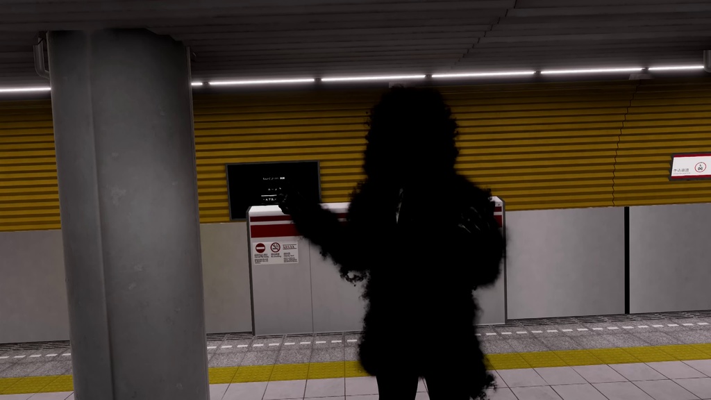 【MA対応】ジェスチャー着脱ギミック付き!黒炎パーティクル装飾衣装FlameCoat