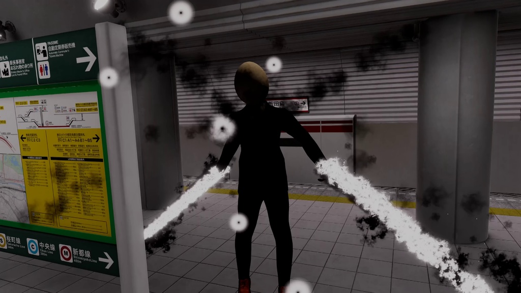 【MA対応】飛翔斬撃機能付き!黒炎刃出現ギミック『FlameBladeSystem』