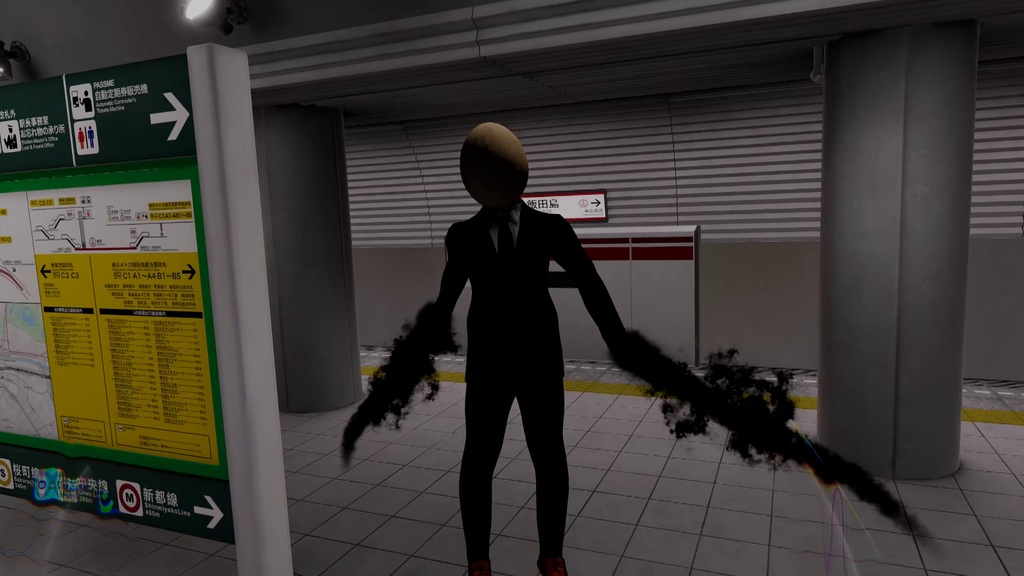 【MA対応】飛翔斬撃機能付き!黒炎刃出現ギミック『FlameBladeSystem』