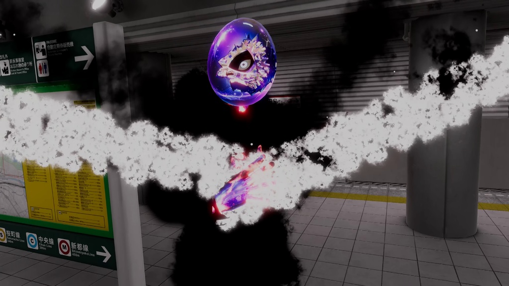 【MA対応】飛翔斬撃機能付き!黒炎刃出現ギミック『FlameBladeSystem』