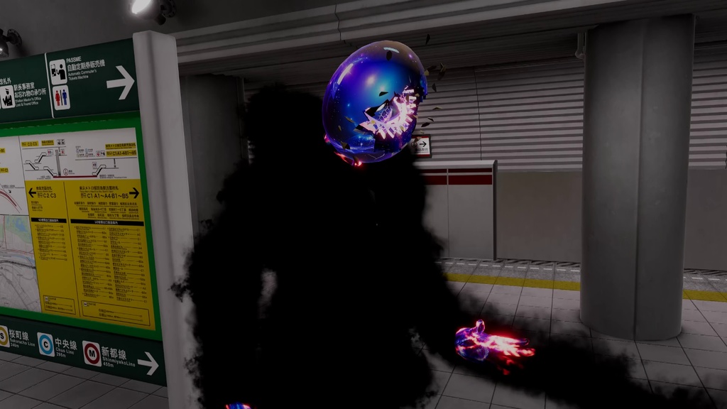 【MA対応】飛翔斬撃機能付き!黒炎刃出現ギミック『FlameBladeSystem』