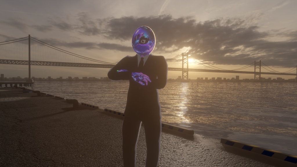 オリジナル3Dモデル『C.E.M』with 頭部換装システム