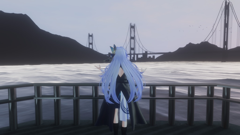 【MA】スタイリッシュ立ち/座りポーズセット【VRChat】