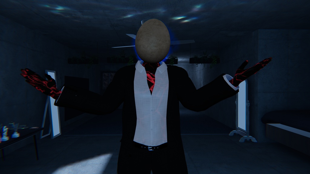 【3D衣装モデル&ギミック】これ一着でいろいろできる!着脱&炎上ギミック付き多機能衣装『Functional Business Suit & EquipSystem』【フリーサイズ】