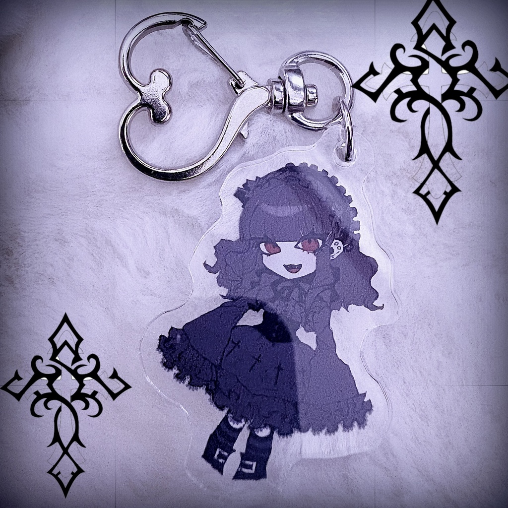ゴスロリトリエルアクリルキーホルダー