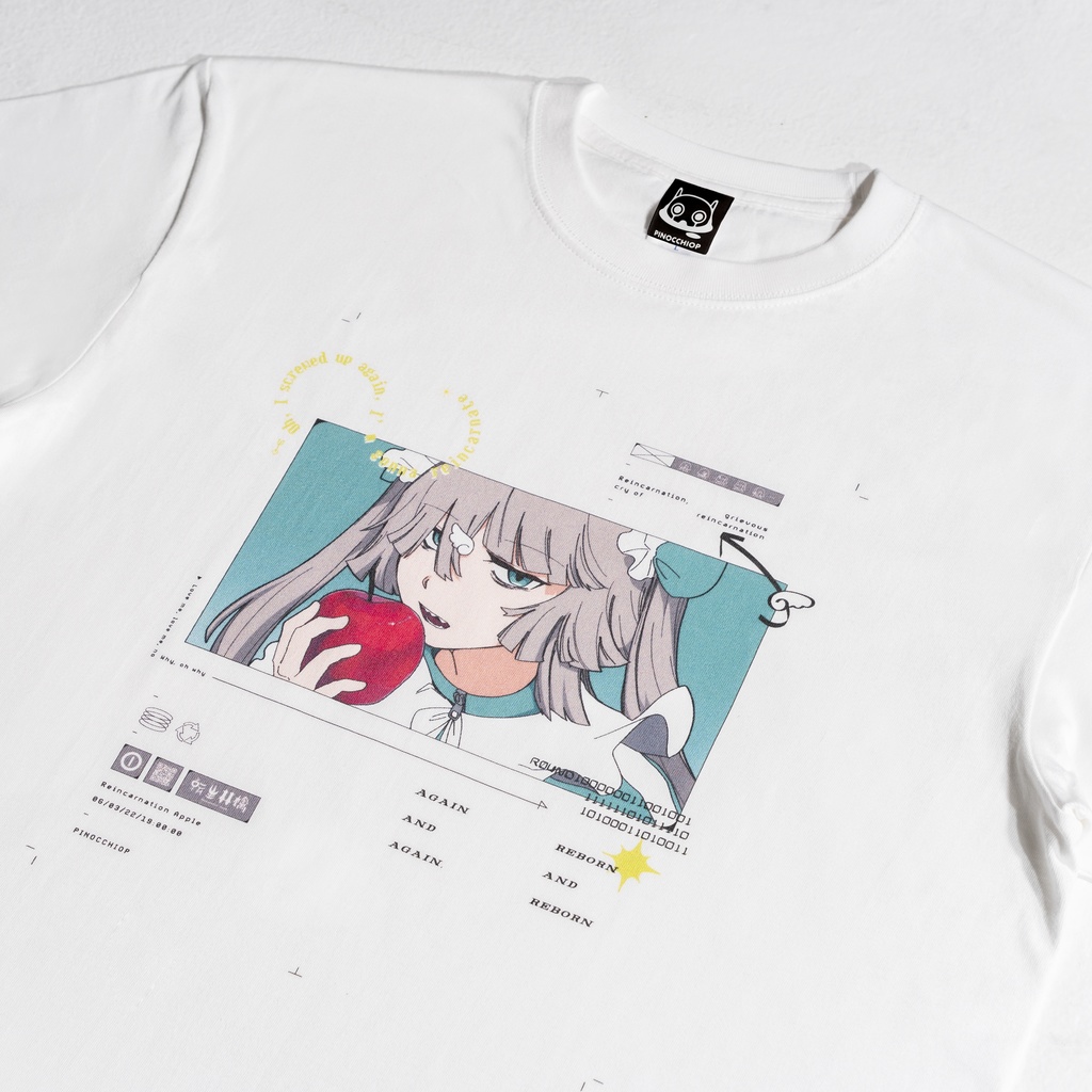 「転生林檎」Tシャツ