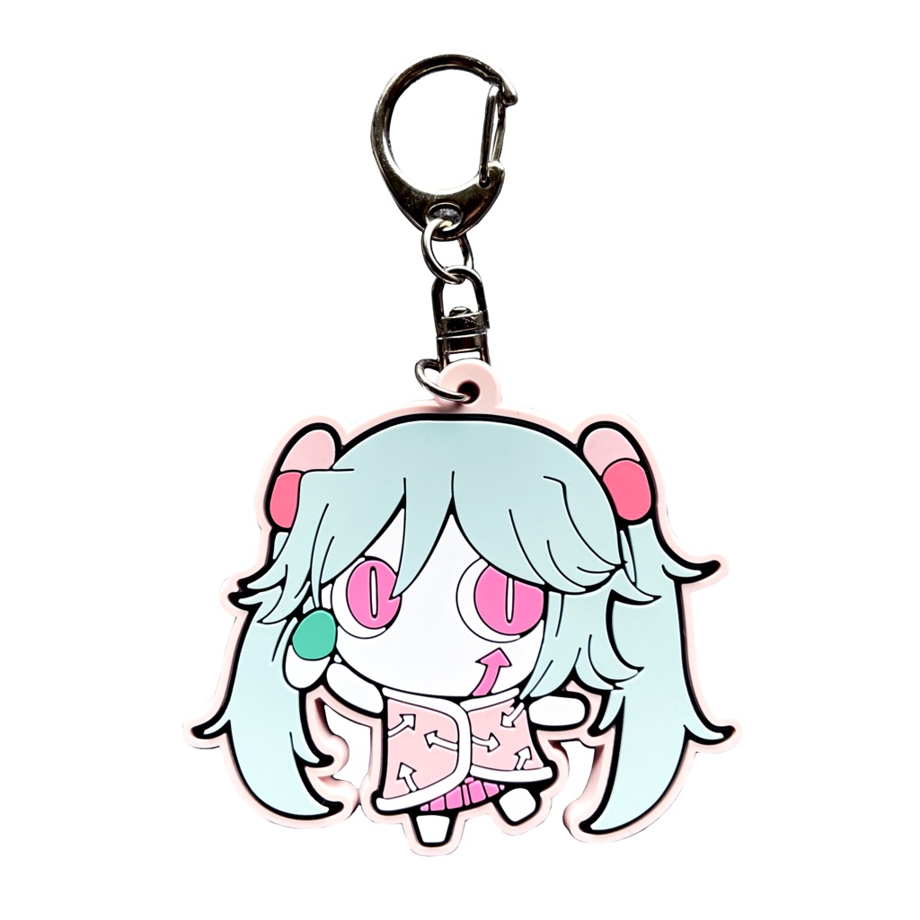 「すろぉもぉしょんアイマイナ」ラバーキーホルダー（受注生産・6月中旬お届け予定）