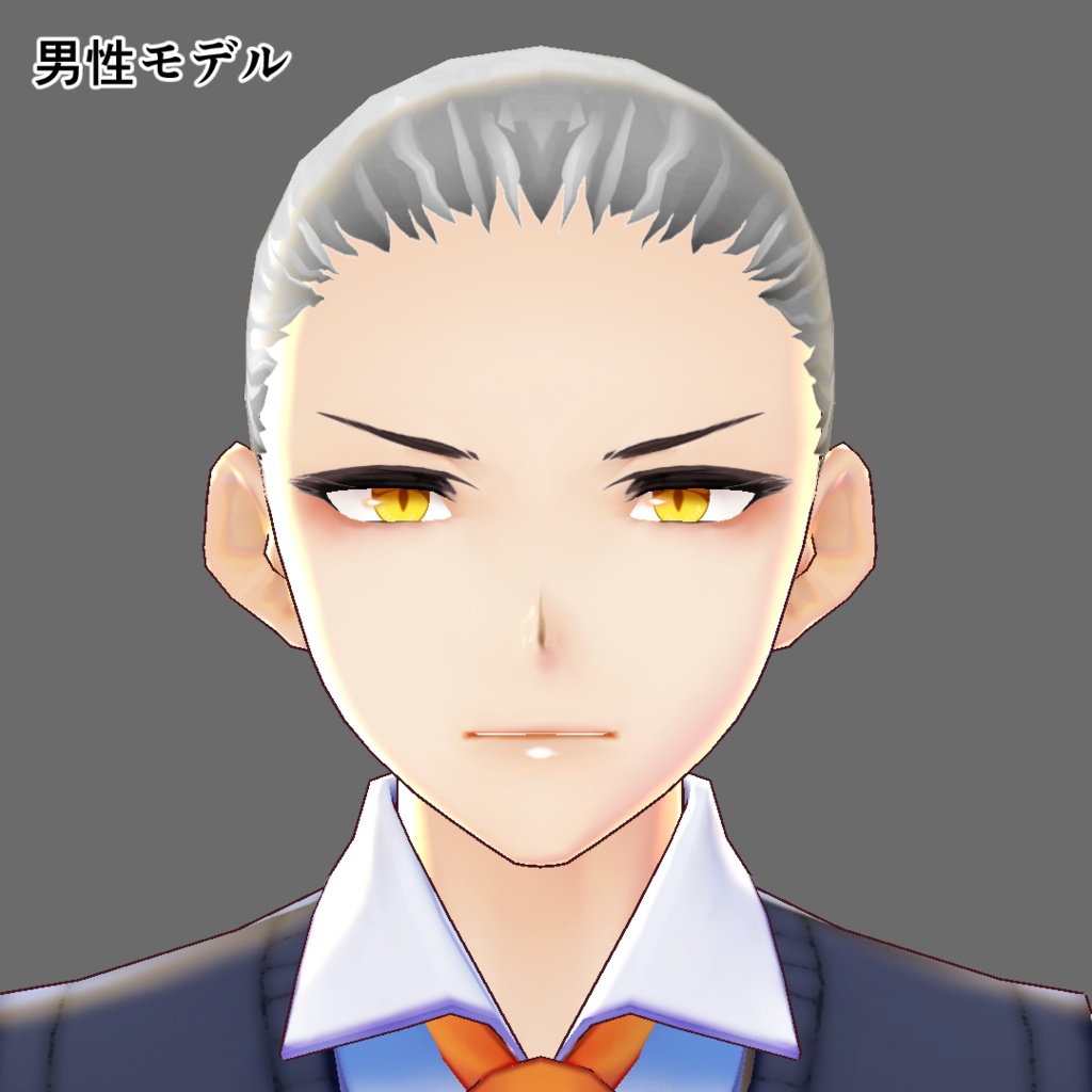 瞳テクスチャ・シンプル猫目【VRoid/自作モデル用】