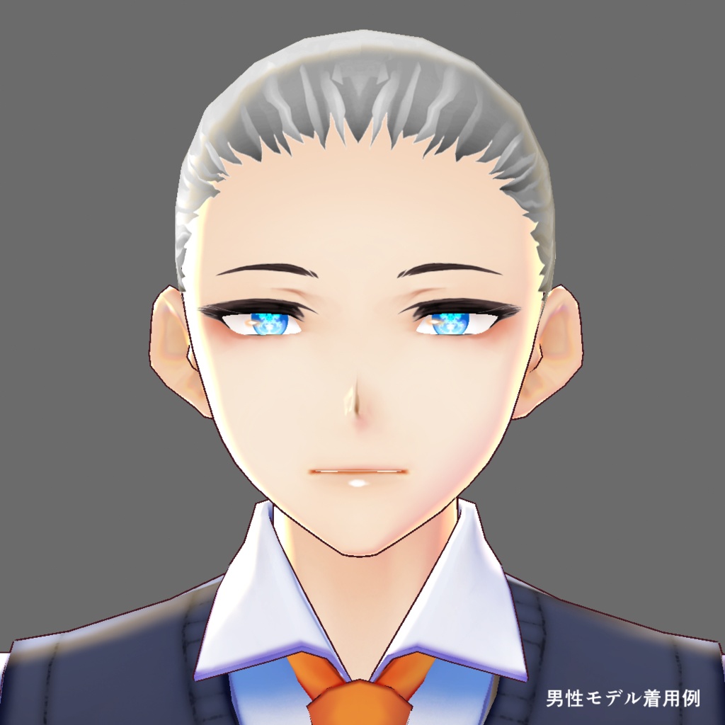 【VRoid用】瞳テクスチャ・雪ノ結晶