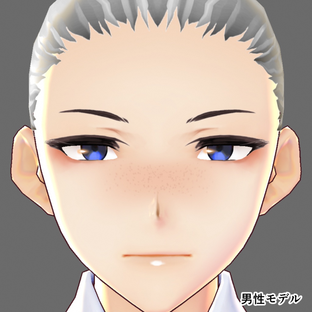 【VRoid用】フェイスペイント・そばかす